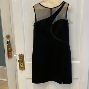 Sexy illusion net top dress worn once originally purchased at Neiman Marcus